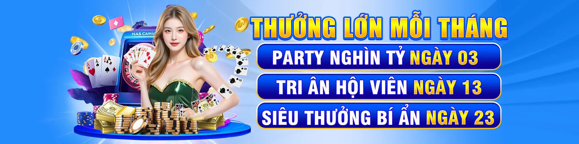 Hình ảnh banner khuyến mãi 888new game